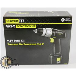 POWER IT 9.6V DRILL KIT