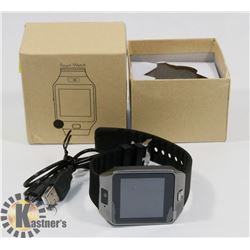 BLACK SMART WATCH.