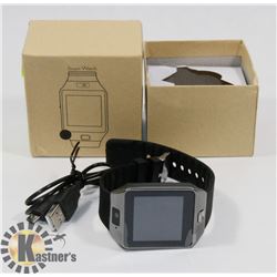 BLACK SMART WATCH.