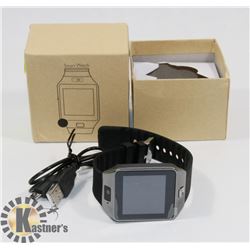 BLACK SMART WATCH.
