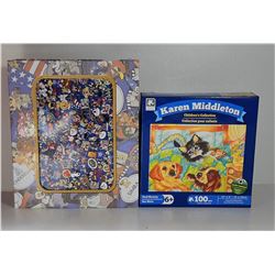 15)  LOT OF 2  FACTORY SEALED PUZZLES