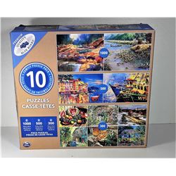 11)  FACTORY SEALED PACKAGE OF 10