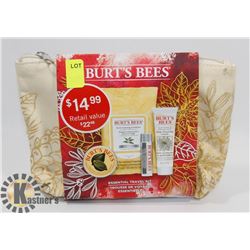 BURTS BEES ESSENTIAL TRAVEL KIT
