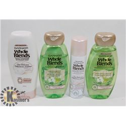 BAG OF GARNIER BATH PRODUCTS