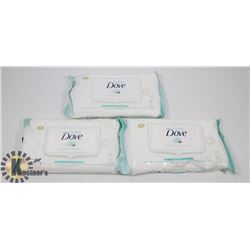 BAG OF DOVE BABY WIPES
