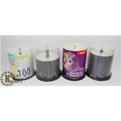 4-CONTAINERS DVD R'S