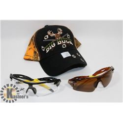 NEW! BIG BUCK BALLCAP SOLD WITH TWO PAIRS OF
