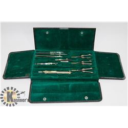 ALPHA NO 714 DRAFTING VINTAGE SET(MISSING PIECES)