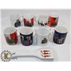 Image 1 : SET OF 8 COLLECTIBLE RCMP MUGS