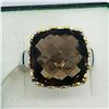 Image 1 : BRASS SMOKEY TOPAZ MEN'S RING