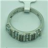 Image 3 : SILVER CUBIC ZIRCONIA RING