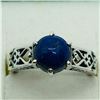 Image 1 : SILVER LAPIS LAZULI RING