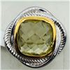 Image 1 : BRASS LEMON TOPAZ MEN'S RING