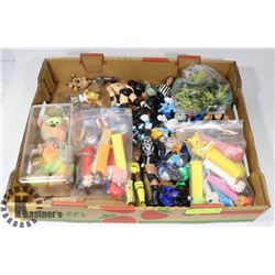 ASSORTED COLLECTIBLES INCL PEZ