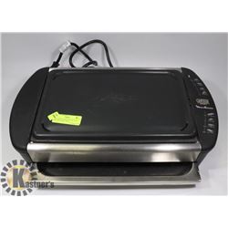 MOULINEX CANON GRANIT CAST IRON ELECTRIC GRILL