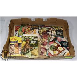 LOT OF 14 - 1950'S COOKBOOKS