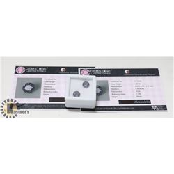 9-MATCHING PAIR ALEXANDRITE GEMSTONE  3.70CT