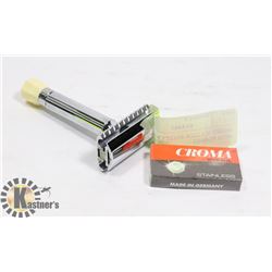 MERKE SOLIGEB SAFETY RAZOR WITH BLADES