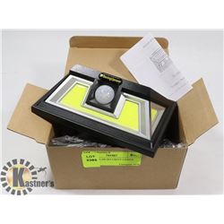 2-NEW SOLAR SECURITY LIGHTS