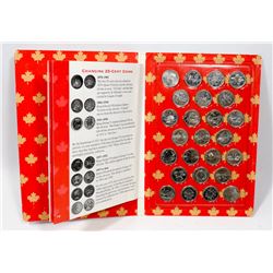 CANADIAN COIN COLLECTING KIT FOR QUARTERS.