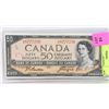 Image 1 : 1954 CANADIAN $50 BILL.