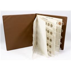 UNI-SAFE FOLDER WITH SMALL CENT COLLECTION.