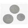 Image 1 : 3 GERMAN NAZI COINS WITH SWASTIKA 1943, 1941, 1944