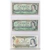 Image 1 : LOT OF 3 CANADIAN DOLLAR BILLS.