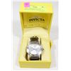Image 1 : INVICTA WATER RESISTANT WATCH-WORKING, NEW BATTERY