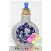 Image 1 : POTTERY BLUE PAINT SNUFF TOBACCO FLASK