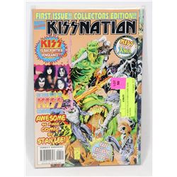 #1 KISS COLLECTORS COMIC KISS NATION