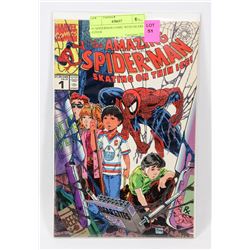#1 SPIDERMAN COMIC WITH OILERS COVER