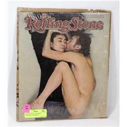 ROLLING STONE 1980 JOHN LENNON'S LAST PHOTO