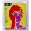Image 1 : LOOK MAGAZINE 1968 BEATLE WITH FOLD OUT POSTER.