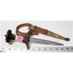 AUTHENTIC ARABIAN SNAKESKIN ARM DAGGER