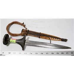 AUTHENTIC ARABIAN SNAKESKIN ARM DAGGER