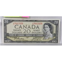 1954 CANADIAN $20 BILL