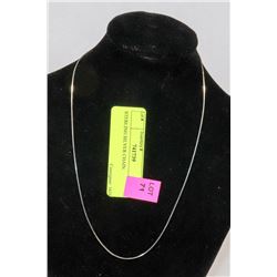 STERLING SILVER CHAIN.