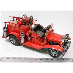LARGE TIN FIRE TRUCK