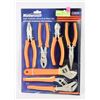 Image 1 : MASTERCRAFT 6PC HIGH VISIBILITY WRENCH & PLIERS