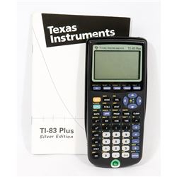 TEXAS INSTRUMENTS TI 83 PLUS GRAPHING CALCULATOR
