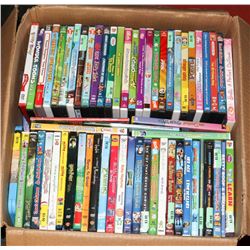 ASSORTED 100+KIDS DVD'S