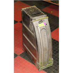 AMMO BOX FROM T-35 FIGHTER JET HOLDS 300 ROUNDS