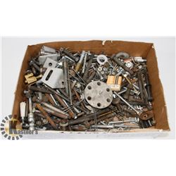 LOT OF ASSORTED NUTS AND BOLTS
