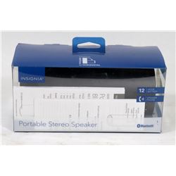 NEW INSIGNIA BLUETOOTH SPEAKER