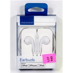 INSIGNIA IPHONE IPAD EARBUDS