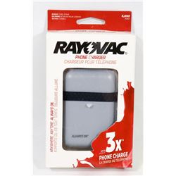 NEW RAYOVAC 6000 MAH POWER BANK