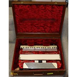 HOHNER TANGO III M ACCORDIAN WITH CASE.