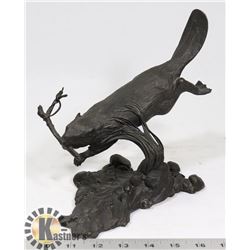 BRONZE THE CANADIAN BEAVER BY MALCOLM MACKENZIE
