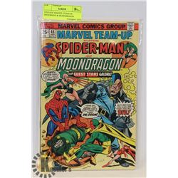 VINTAGE MARVEL TEAM UP, SPIDERMAN & MOONDRAGON